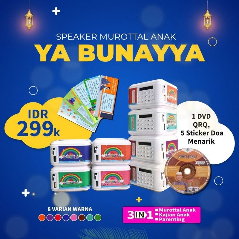 Speaker Mutottal Quran Kajian Anak dan Parenting YA BUNAYYA