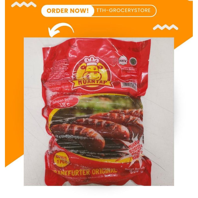 

MUANTAP SOSIS BAKAR SAPI JUMBO ISI 7 PCS