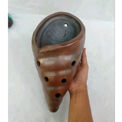 Pot Gerabah Gantung  Model Keong Pot Anggrek Pot Tempel