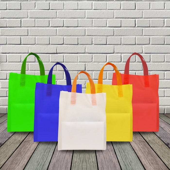 

Tas Kantong Kain Jinjing Spunbond Handle Goodie Tote Bag polos