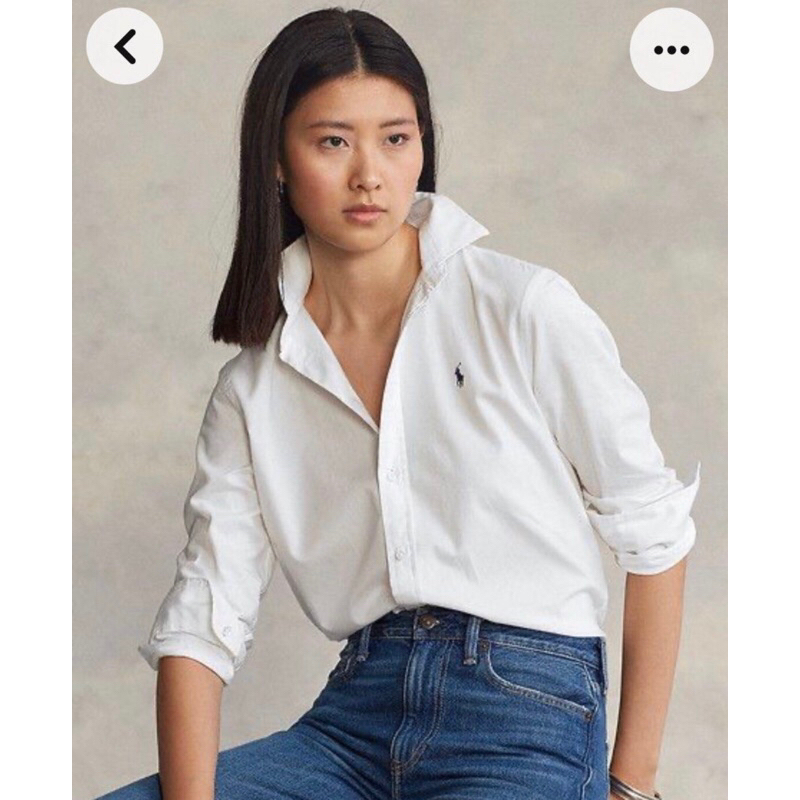 Kemeja Putih Branded Polo by Ralph Lauren Jin BTS