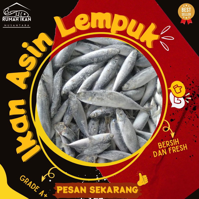 

IKAN ASIN LEMPUK/IKAN ASIN BILIS MURAH/IKAN ASIN GURIH