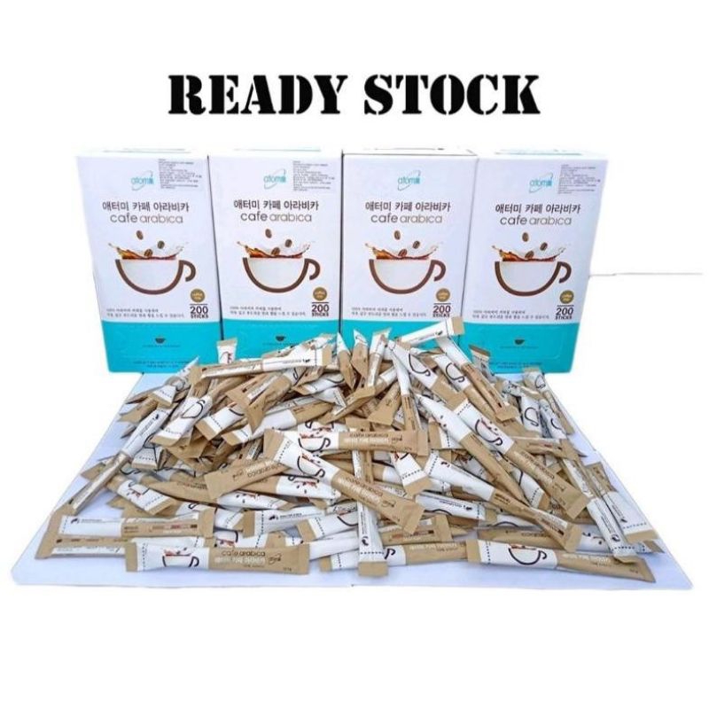 

Kopi 3 in 1 Cafe Arabica Original Korea Box (Isi 200 Sachet)