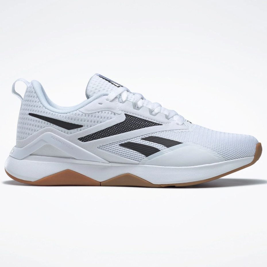 Sepatu Reebok Nanoflex TR 2.0 White Mens Training Olahraga Sport Gym Fitnes Lari Running Gym Fitnes 