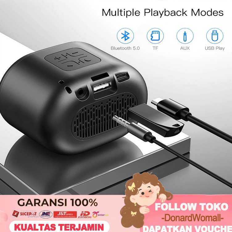 GROSIR B62 speaker bluetooth nirkabel Waterproof speakerPortable Wireless SpeakeSpeaker Bluetooth 5S
