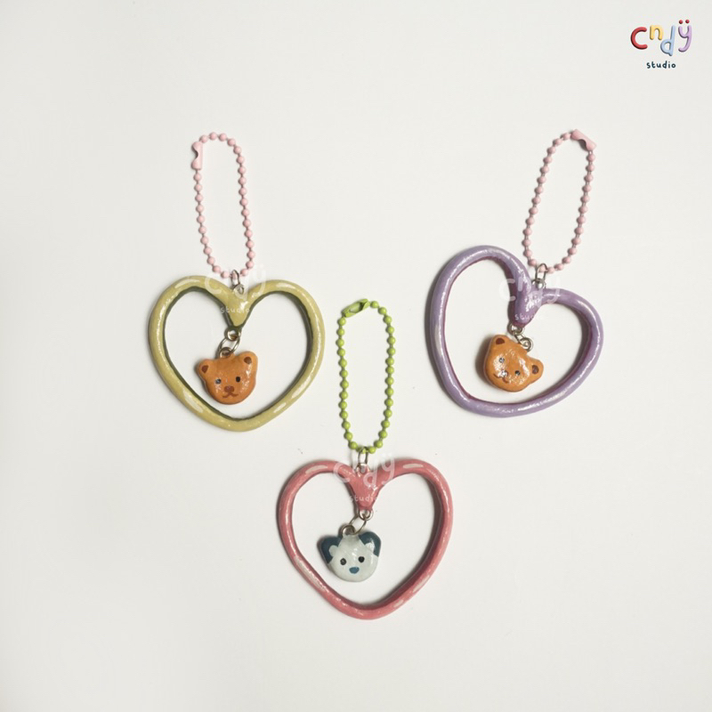 Bear Keychain/ Bag Charm