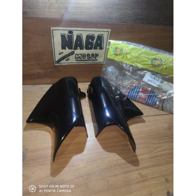 Cover Shock Spakbor Depan Kanan Kiri FIZR Vega R Tahun 2004 Hitam Kualitas Original