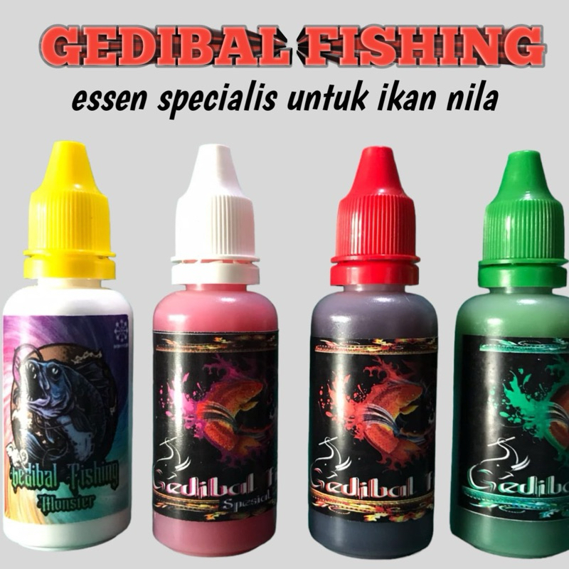 gedibal fishing essen spesialis untuk ikan nila