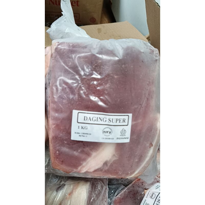 Daging Sapi Super frozen 1kg