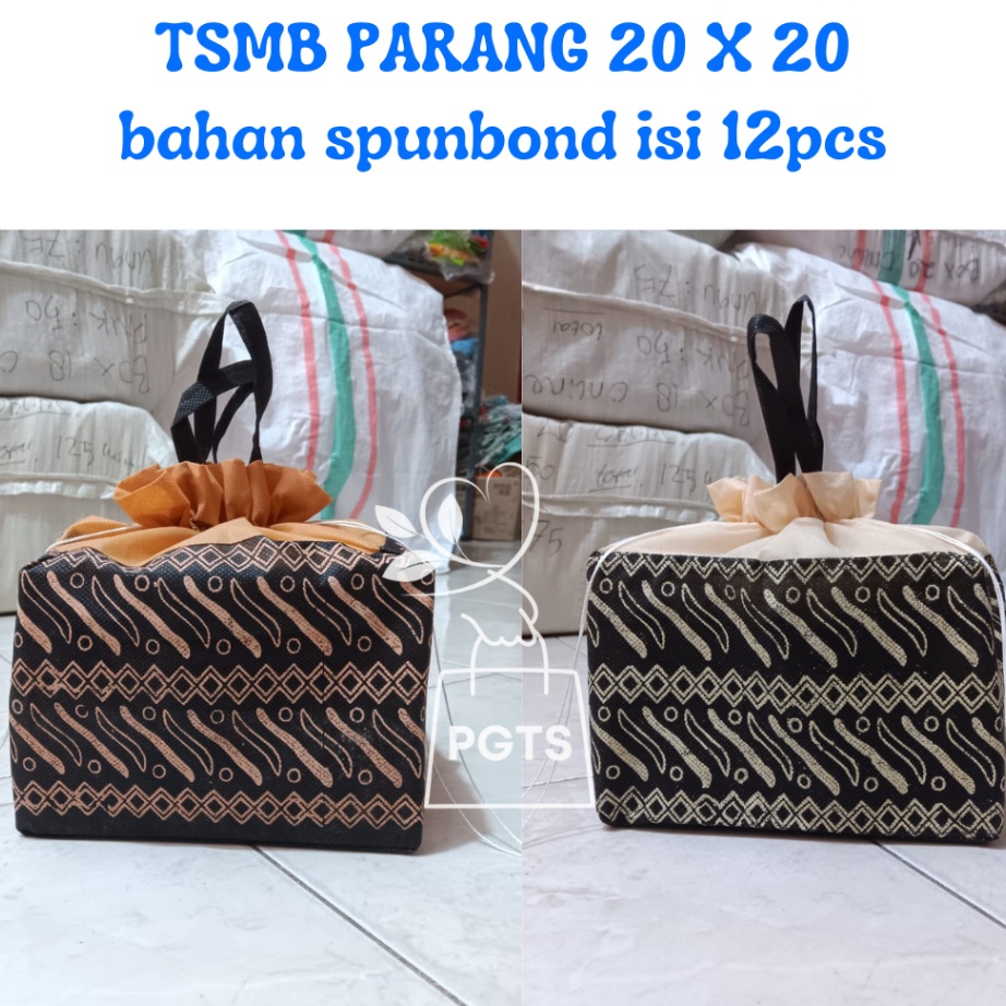 

Baju yang nyaman gaya yang mencolok Tas hajatan goodie bag serut batik uk 2 x 2 batik SMB