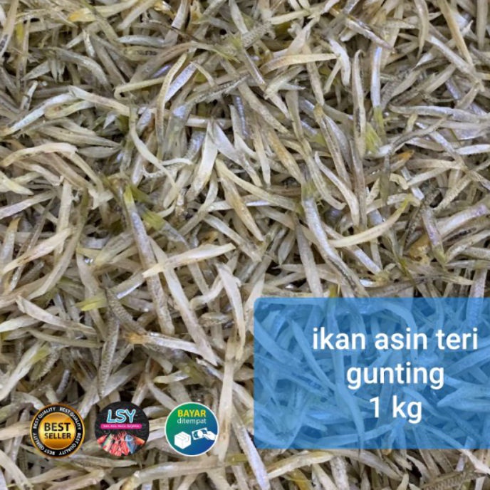 

Cashback ikan asin teri gunting 1 kg