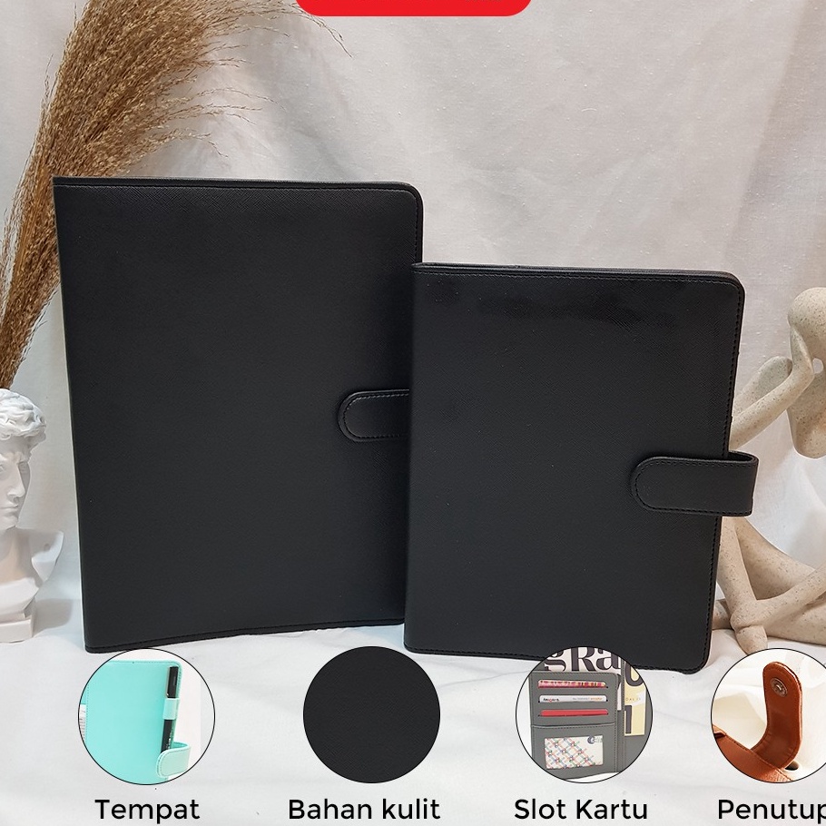 

modelTipe JKX995 Flashee Binder Polos Hitam A5 2 Ring B5 26 Ring Agenda Polos Binder Polos A5 B5 Organizer Eksklusif
