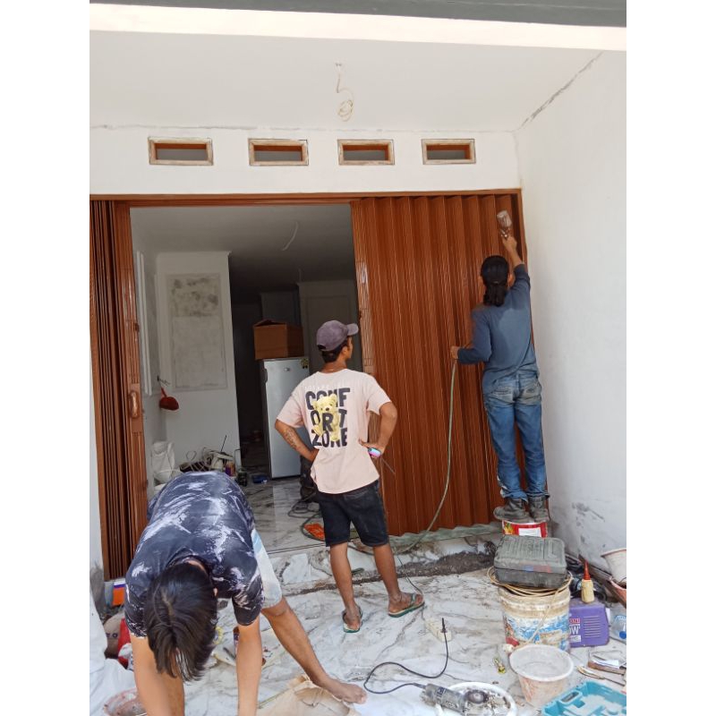 folding gate rolling door