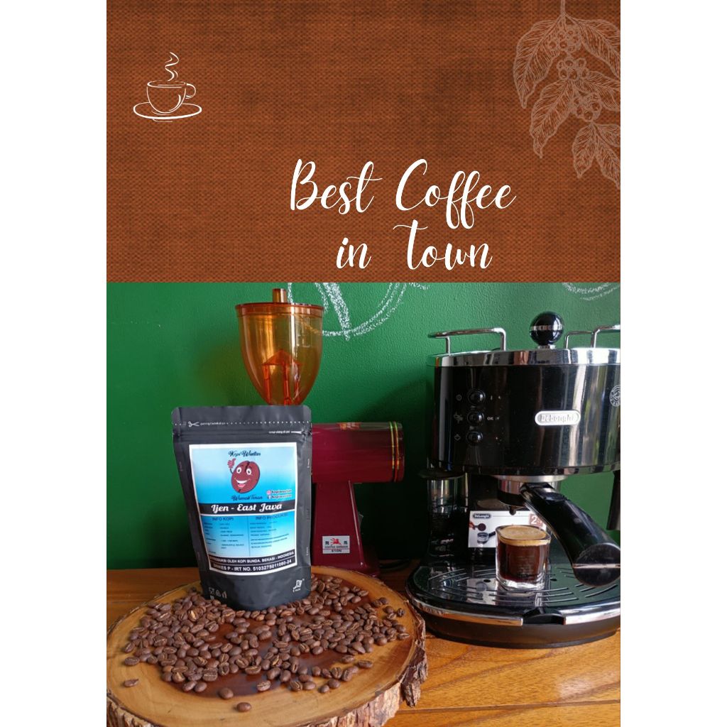 

Kopi Arabica ijen - East Java Natural Process kemasan 100gr