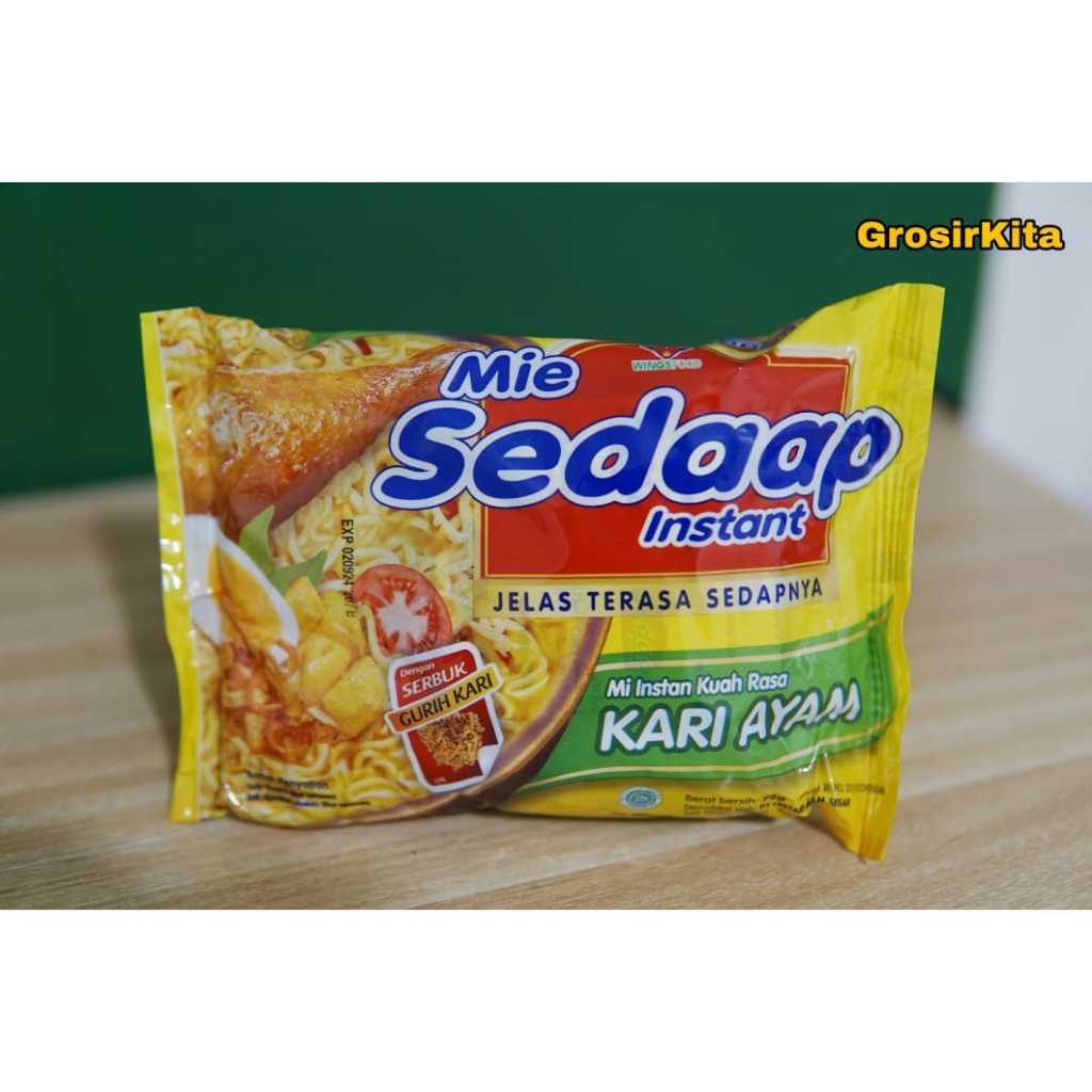 

Sedaap Mie Instan Kari Ayam 72 gr