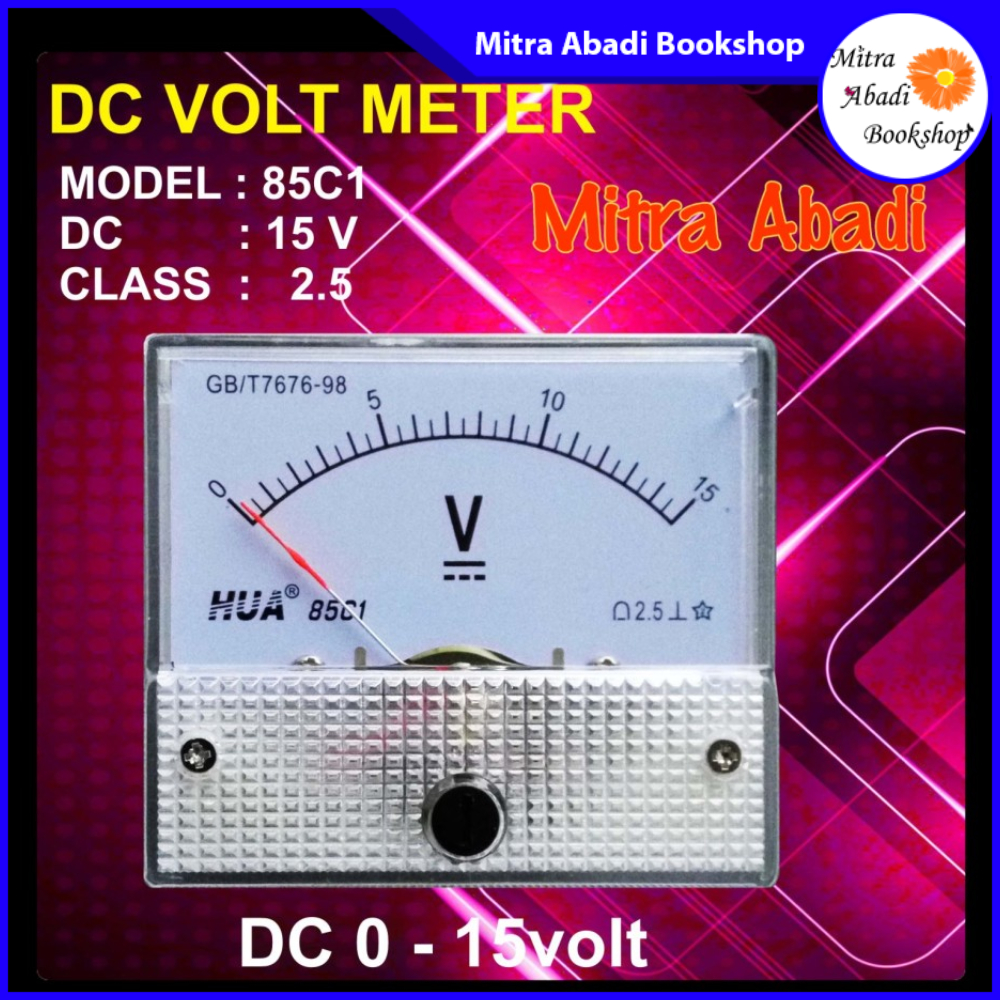 Voltmeter ANALOG DC 15V