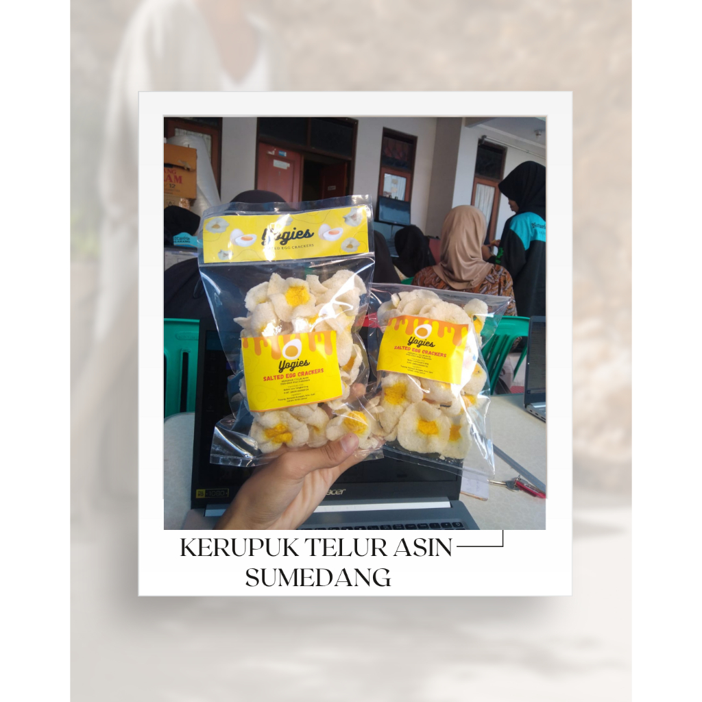 

Kerupuk Telur Asin Matang Sumedang