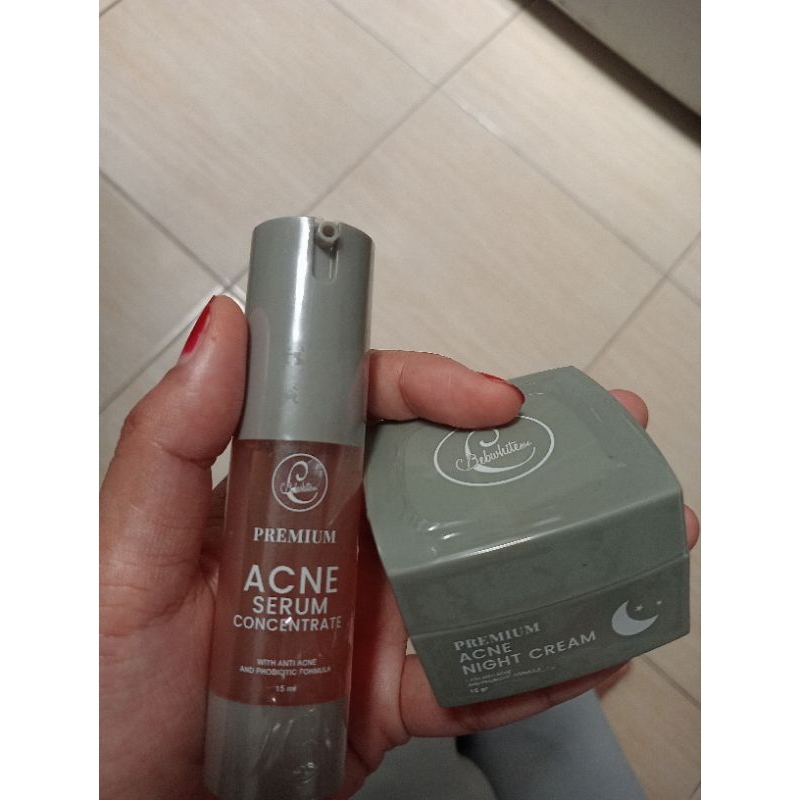 Serum & Nightcream Acne Premium BBC