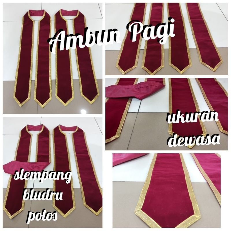 

best seller slempang sempro slempang wisuda polosan uk. dewasa
