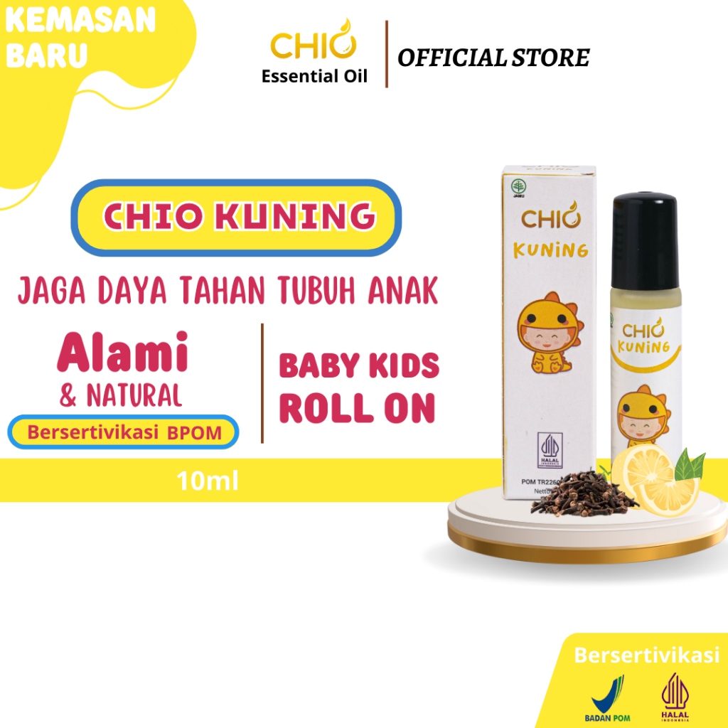 Bye Bye Colic Chio Essential Oil Bayi umur 0-12tahun