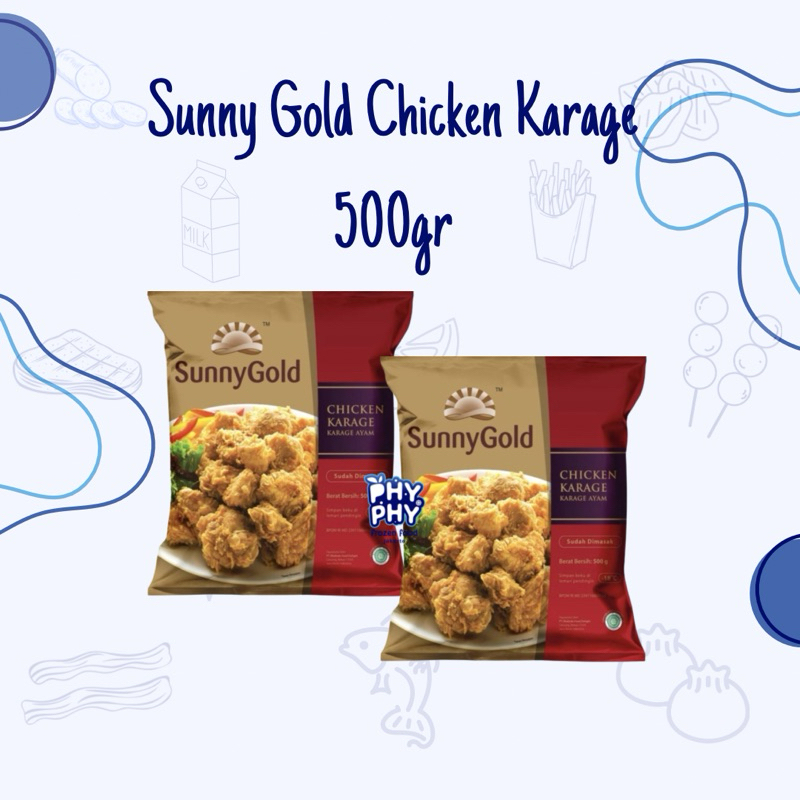 

Sunny Gold Chicken Karage 500gr / Chicken Karage / Karage