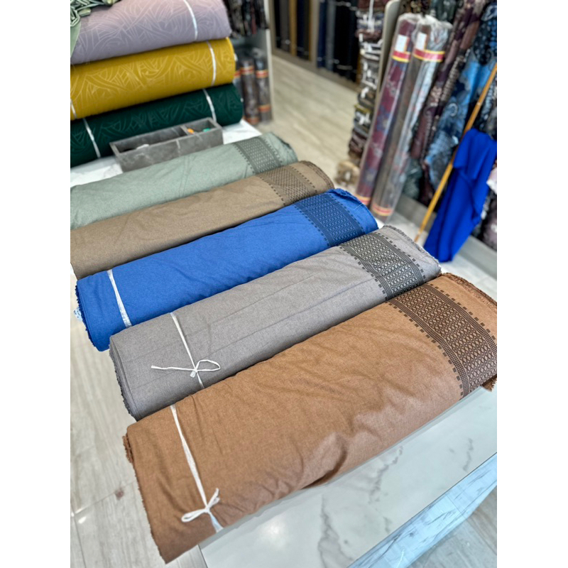 Bahan kain katun koko madinah premium / katun koko