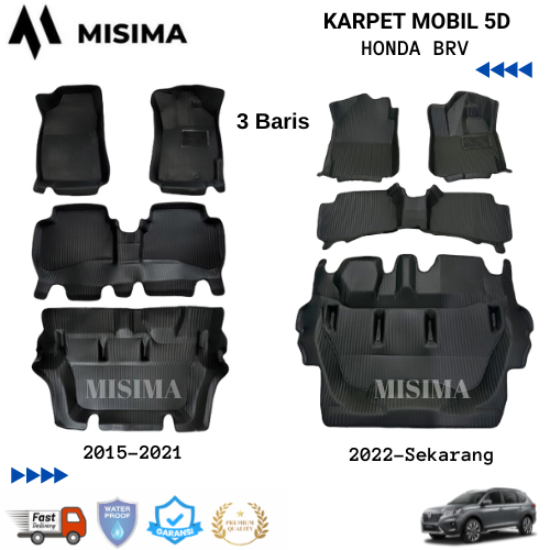 Karpet mobil 5d Honda BRV