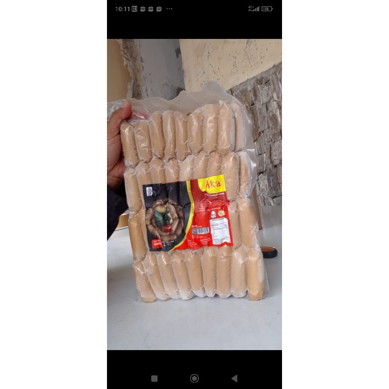 

Sosis AKAI 1 kg - Sosis Enak - Biasa Dipakai di Resto
