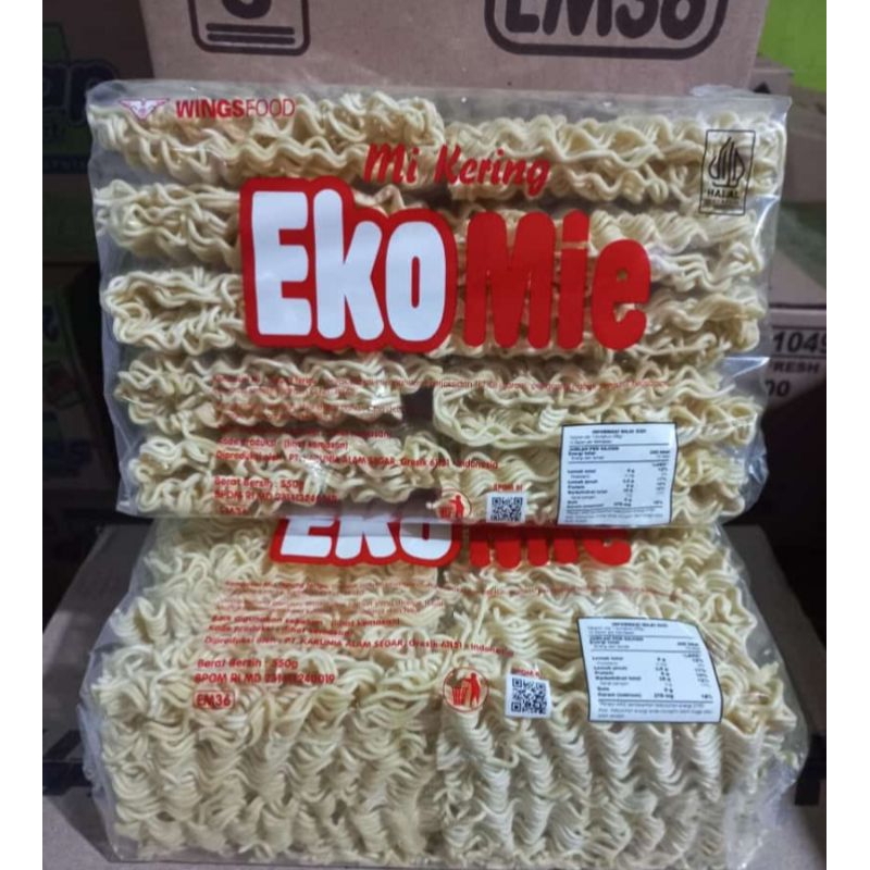 

MIE KERING EKO MIE 550G ISI 10PCS