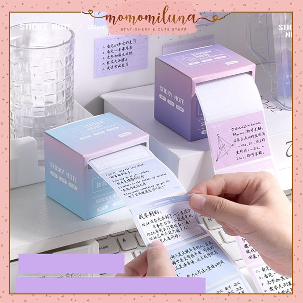 

Pull out sticky sticker estetik toilet paper roll sticker memo notes cute stiker unik HB1654