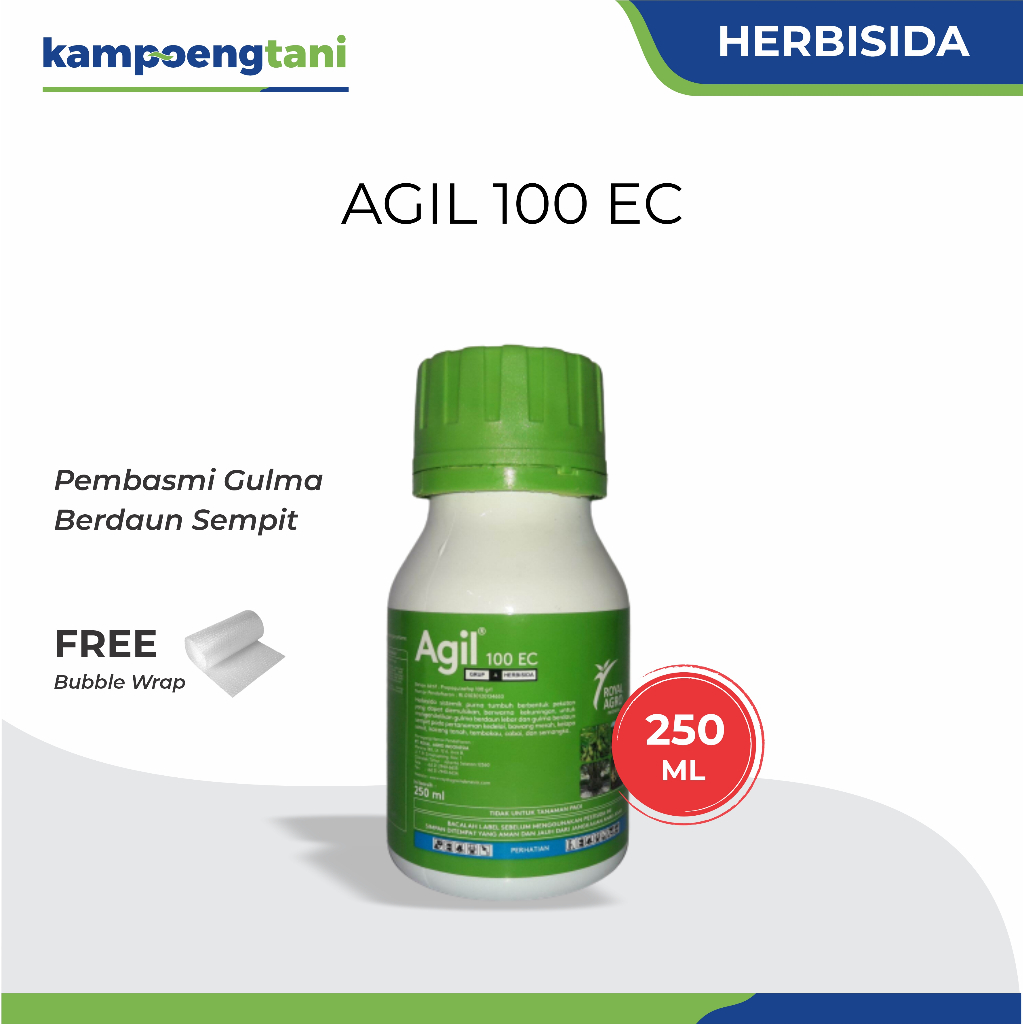 Kampoeng Tani - Agil Herbisida 250 ml Untuk Pertanian Obat Pembasmi Gulma Rumput Berdaun Sempit