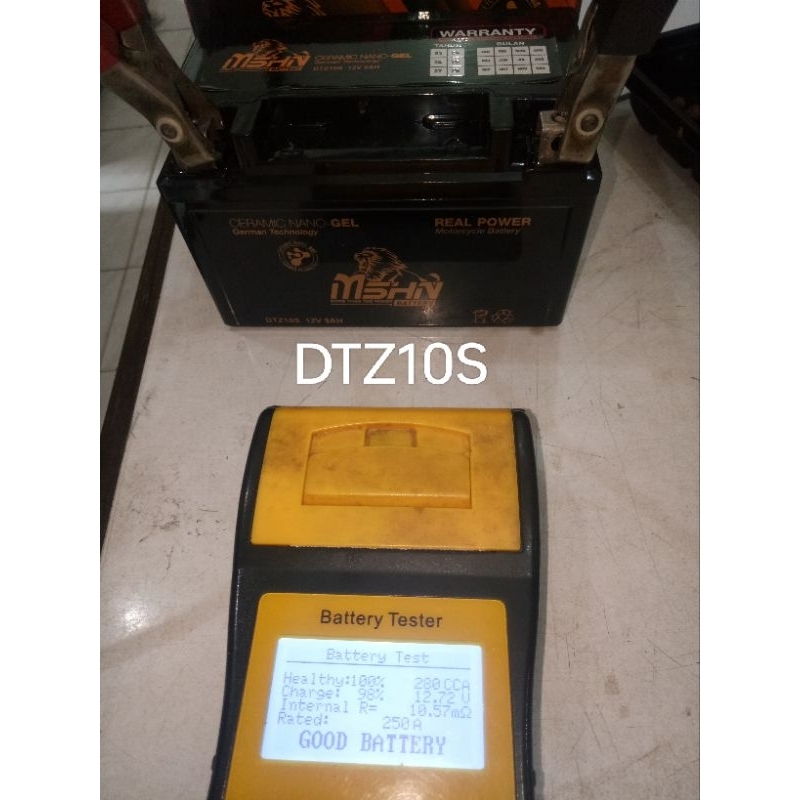 Aki Motor Honda Forza 250cc Mshn DTZ10S 9AH CCA 225