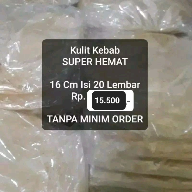 

Kulit Kebab Harga Super Hemat 16 Cm Isi 20 Lembar Tortila Enak Tortilla Top Cocok Untuk Kebab Frozen