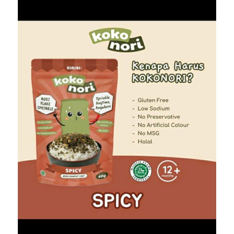 

Kokobi Koko Nori Abon Rumbut laut tabur 40g