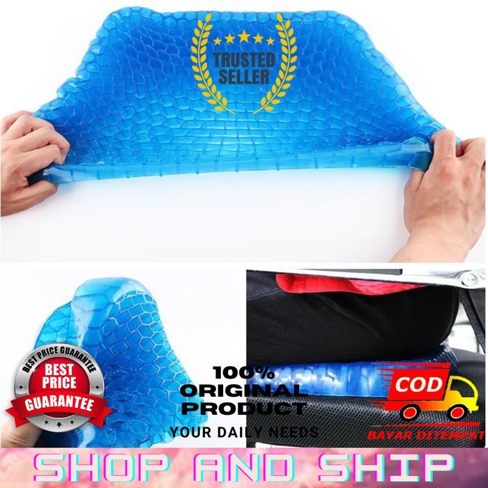 alas duduk gel bentuk sarang lebah ORIGINAL SAS