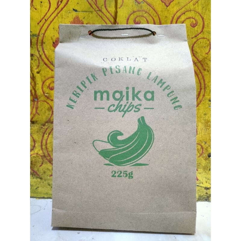 

kripik pisang khas Lampung kemasan 225 gram