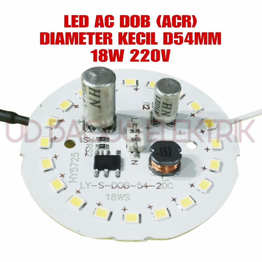 PCB LED AC ACR 18W PCB KECIL 220V DIAMETER 54MM PCB LED AC AIGIS 18W 220V DOB