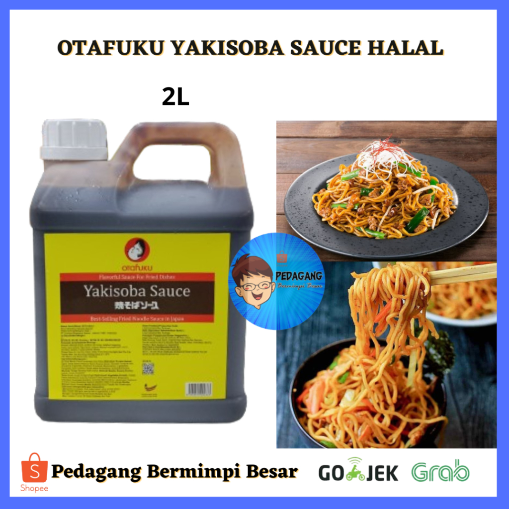 

OTAFUKU YAKISOBA 2L/ YAKISOBA SAUCE/ SAUS JEPANG YAKISOBA