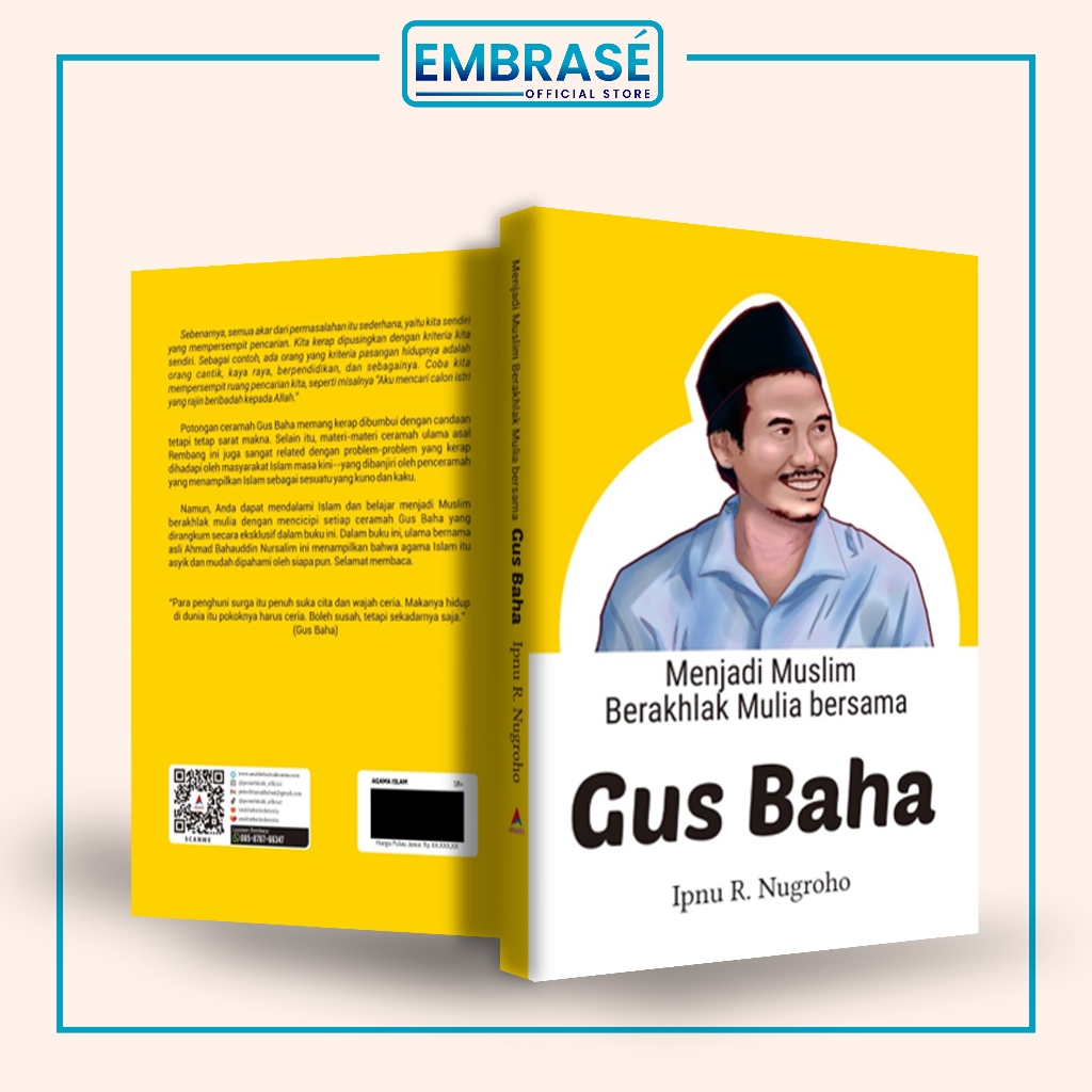 Buku Menjadi Muslim Berakhlak Mulia Bersama Gus Baha -Embrase