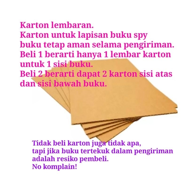 

Karton Dus lapisan buku untuk melindungi buku dalam pengiriman
