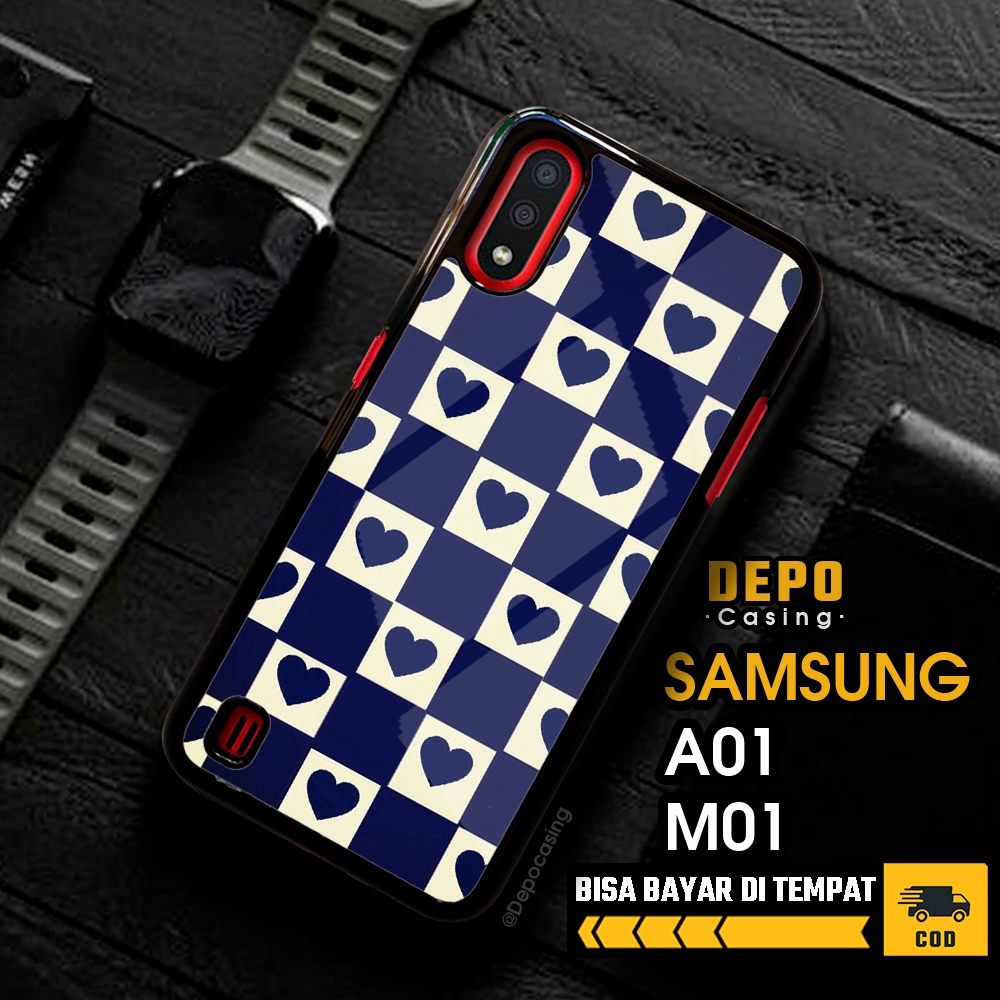 Case Samsung A01 M01 Samsung A01 M01 Casing Depo Casing [CHSB] Case Glossy Case Aesthetic Custom Cas