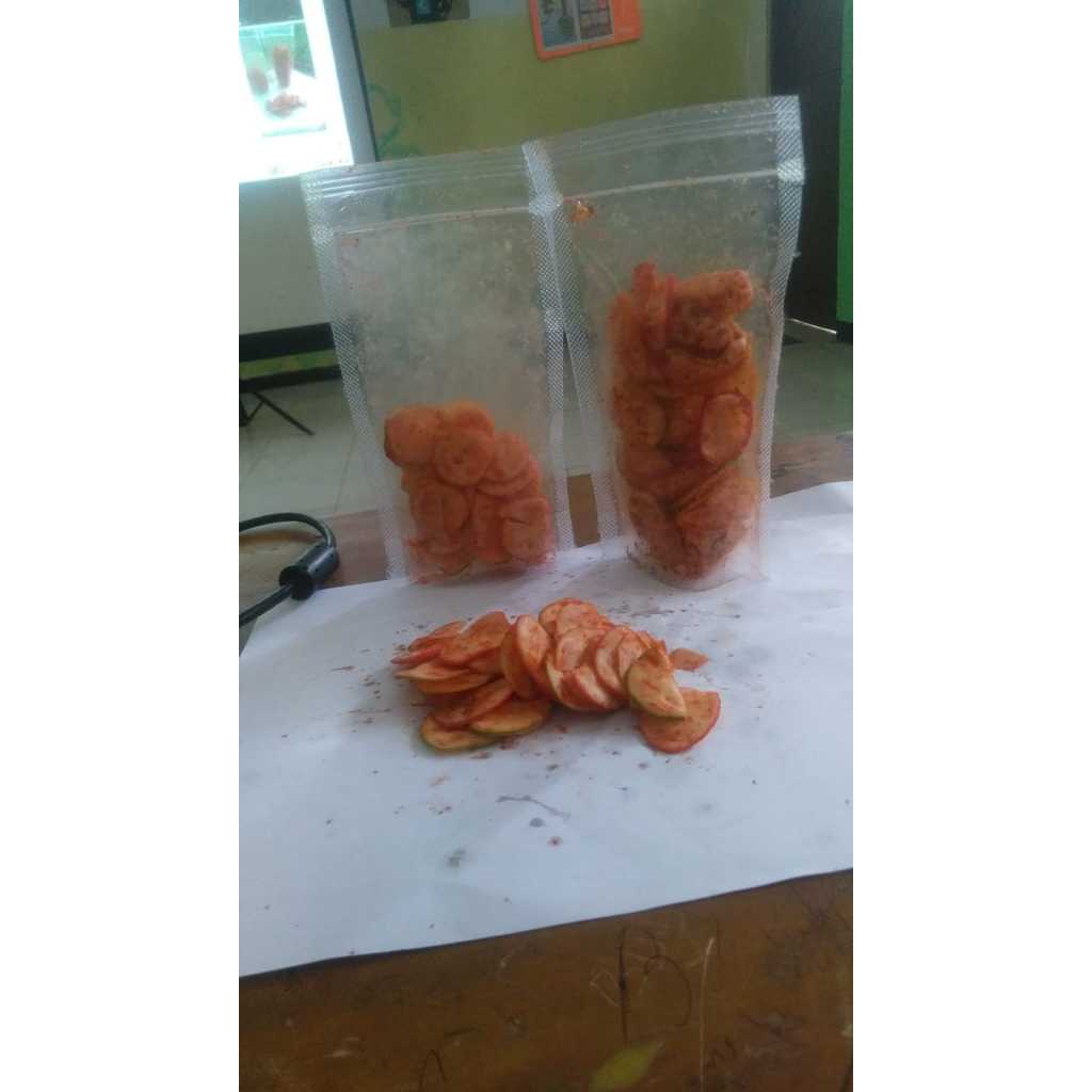 

krupuk seblak kering asin pedas