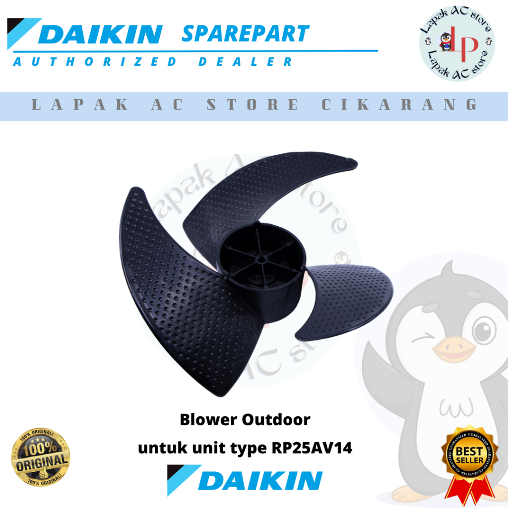 Blower Outdoor AC DAIKIN Malaysia 1 PK RP25AV14