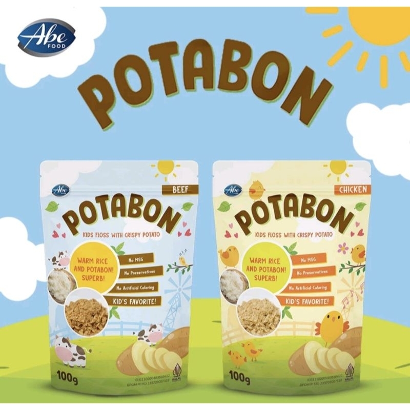 

ABE POTABON|ABE ABON POTATO|ABE ABON KENTANG|ABE POTABON KIDS FLOSS WITH CRISPY POTATO