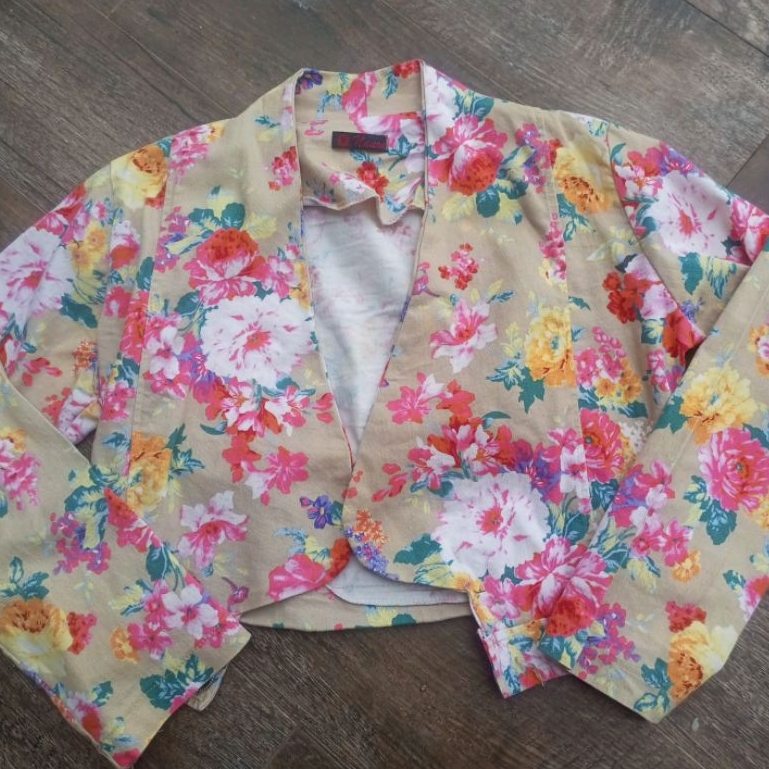 preloved blazer outer cape