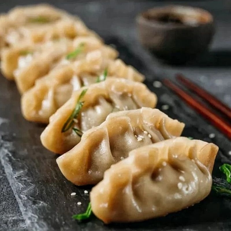 

Gyoza Ayam Udang isi 12pcs Frofoo Halal Homemade Frozen Food
