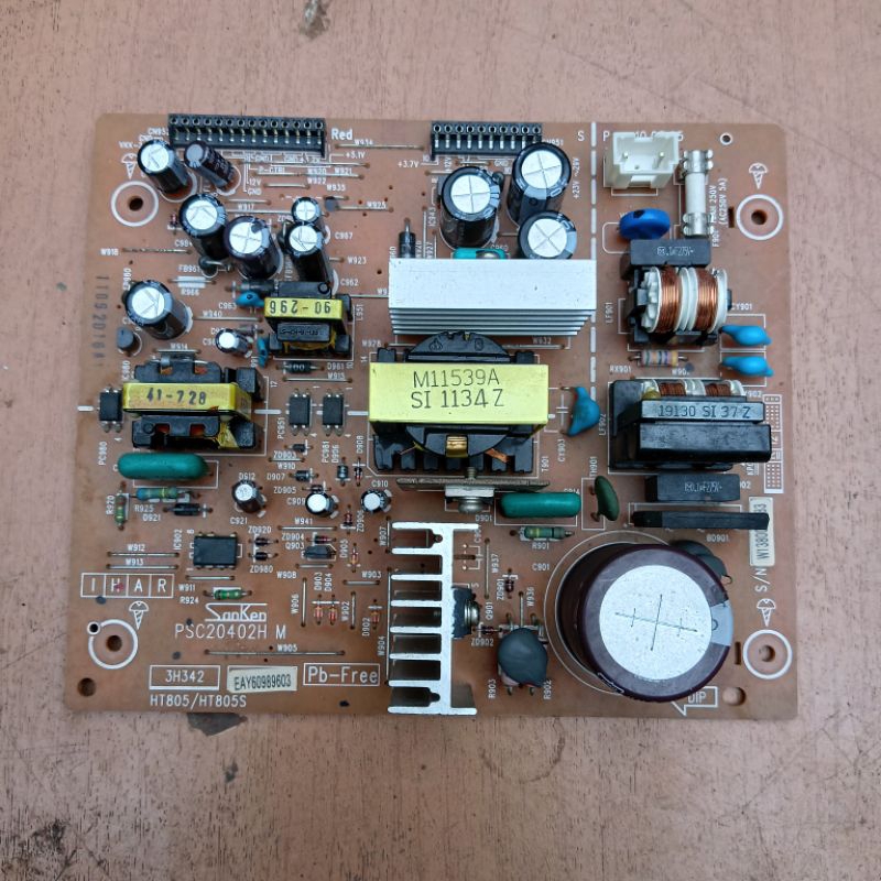 PSU power supply LG ht805 23v/29v 10A bekas normal