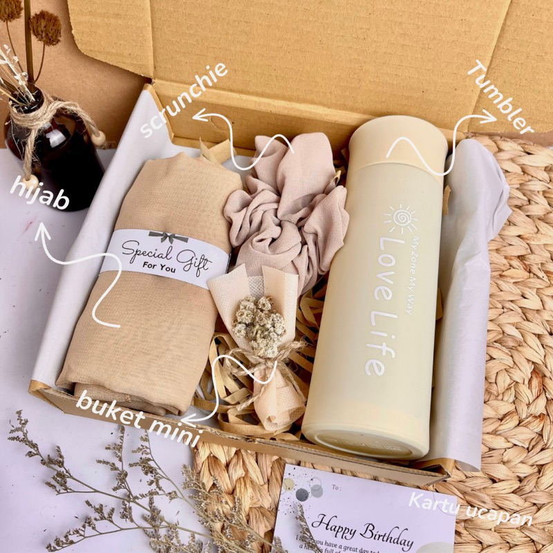 

(Zupa) Hampers Hijab Gift Hijab Hampers Idul Fitri kado ulang tahun cewek