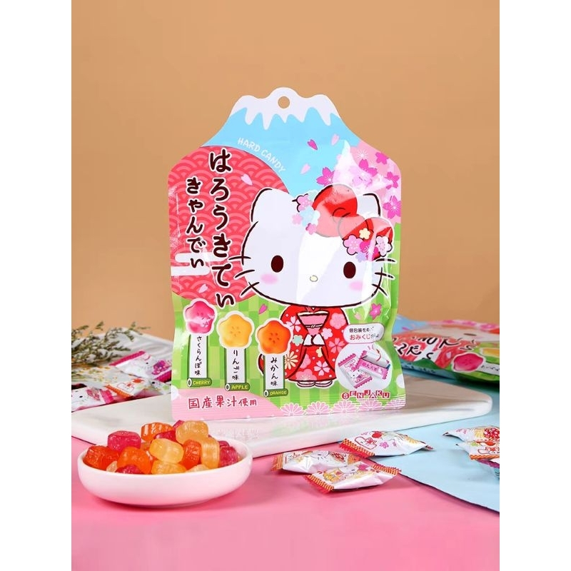 

Senjaku Hello Kitty Candy 65g Permen Keras Aneka Rasa Buah ORI JEPANG