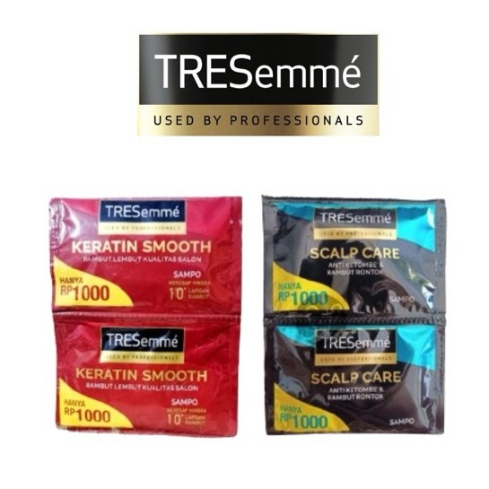 Tresemme Shampoo Sachet  | Scalp Care | Keratin Smooth [ MINIMAL 6PC ]